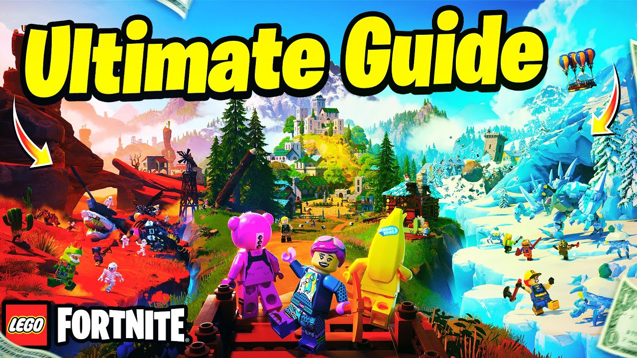 ПОЛНОЕ руководство по &laquo;LEGO FORTNITE&raquo; &mdash; все улучшения, прохождение, обучение!