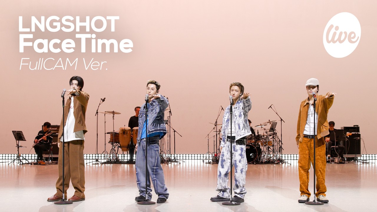 [FullCAM] LNGSHOT(롱샷) &ldquo;FaceTime&rdquo; Band LIVE | it's Live