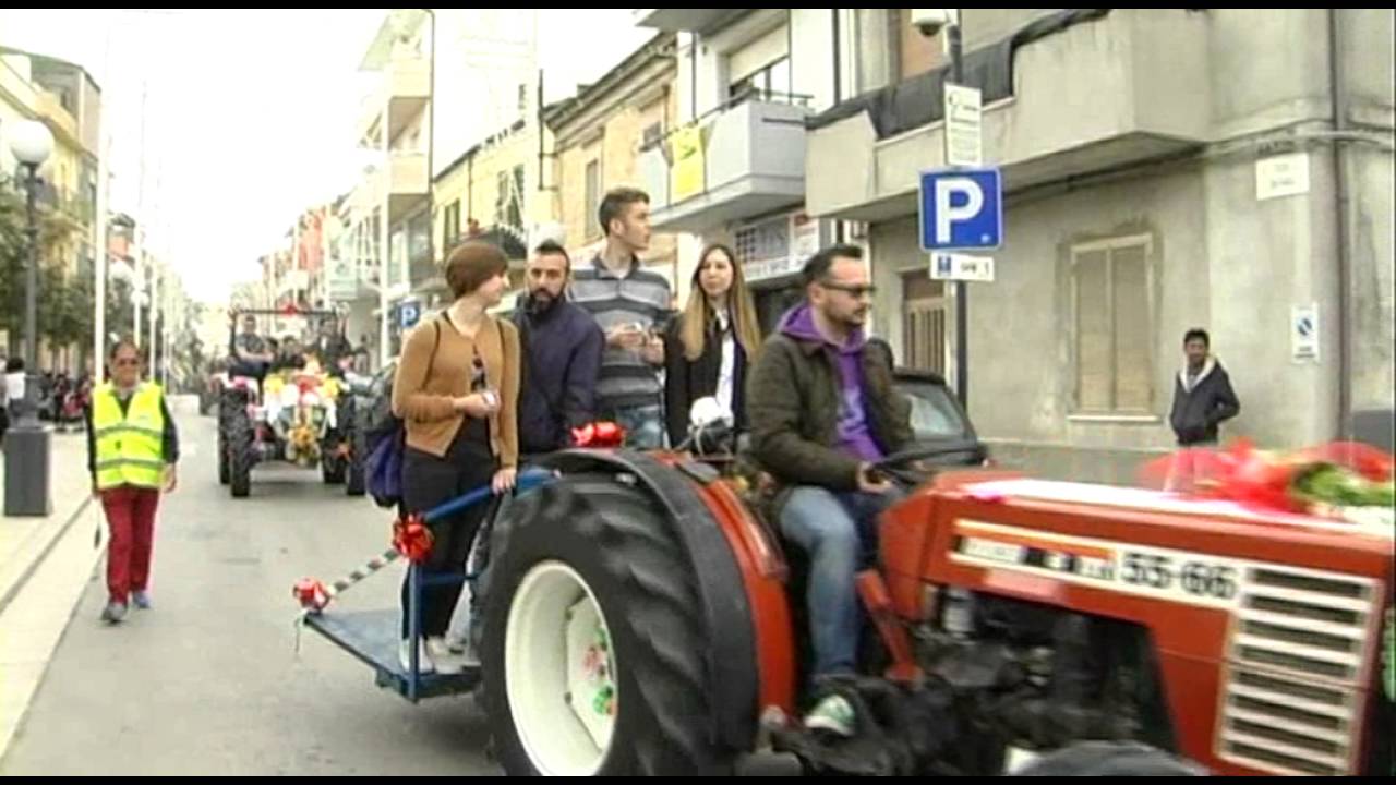 Sfilata dei cavalli e dei trattori per San Vitale
