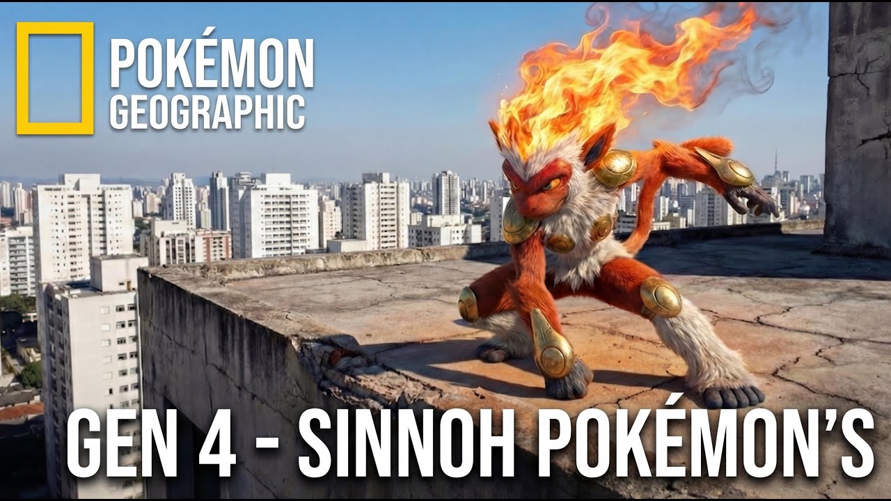 Pok&eacute;mon In Real Life | All 49 Gen 4 &ndash; Sinnoh Pok&eacute;mon (Reimagined With AI)