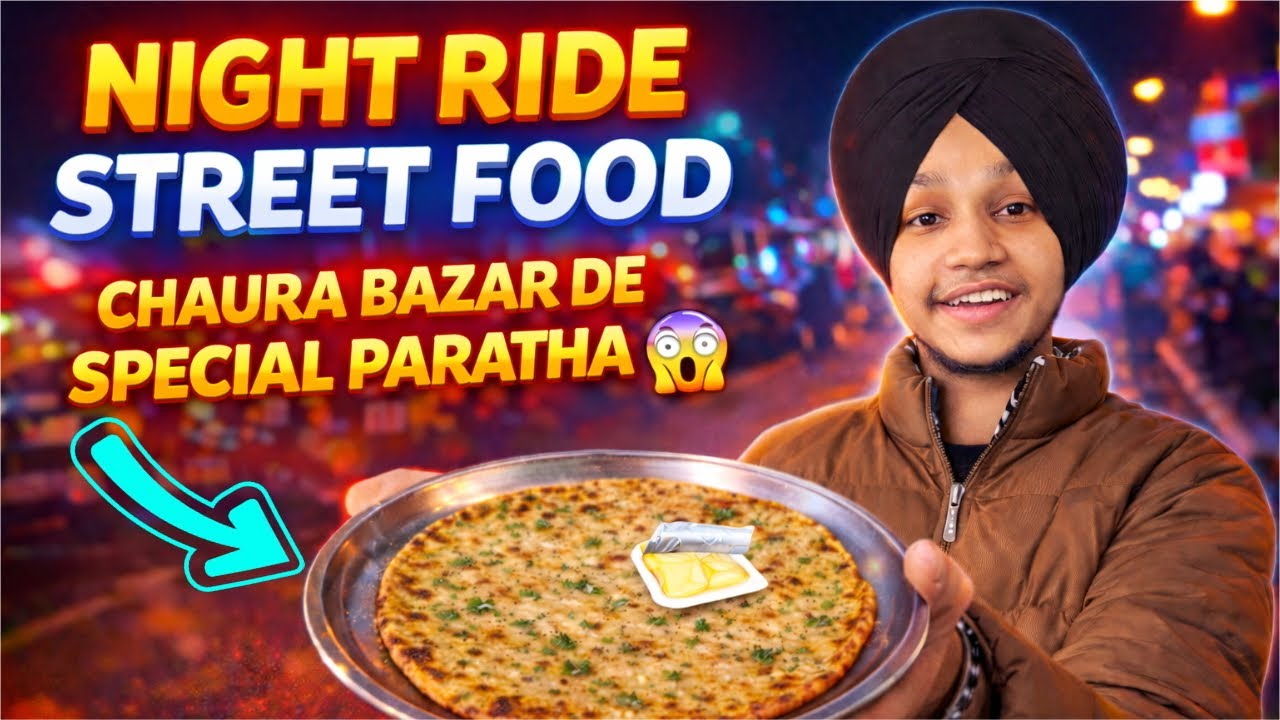 Chaura bazar da street Food | Special Paratha 😱#explorewithonkar #food #viral #subscribe #1million  
