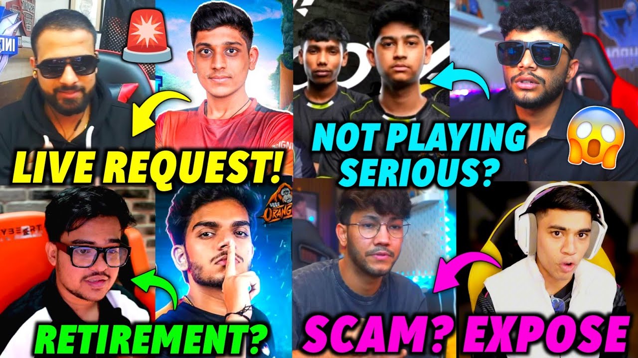 TSG Legend Retirement After FFMIC? 💔, TG Mafia Request 😐, S8ul Elite Not Playing Serious? 🤯, FFMIC 🔥