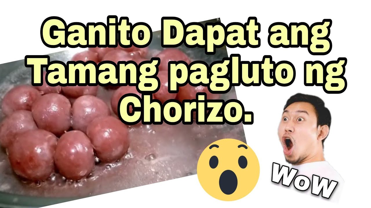 Tamang paraan ng pagluto ng Chorizo de Cebu|| Iwas Sabog na Chorizo