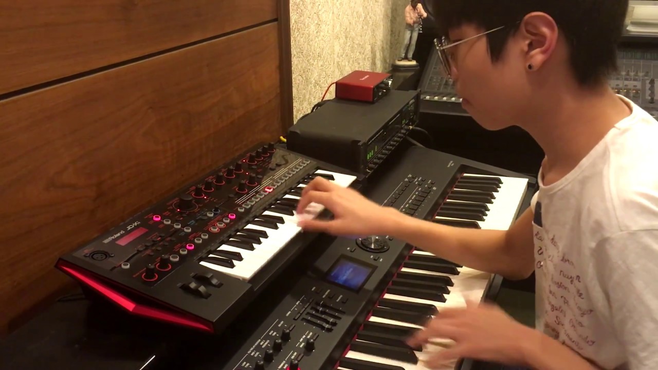 JD-Xi x RD800 Improvisation