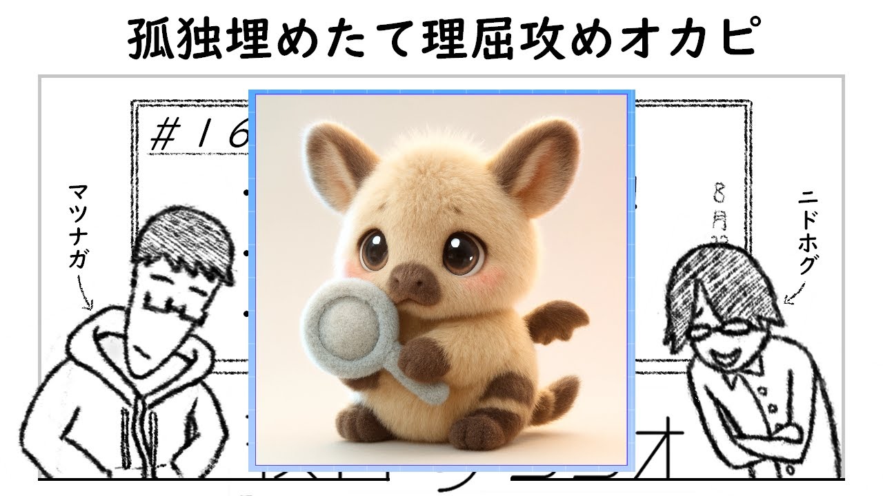 夜休みラジオ 第164回「孤独埋め立て理屈攻めオカピ」