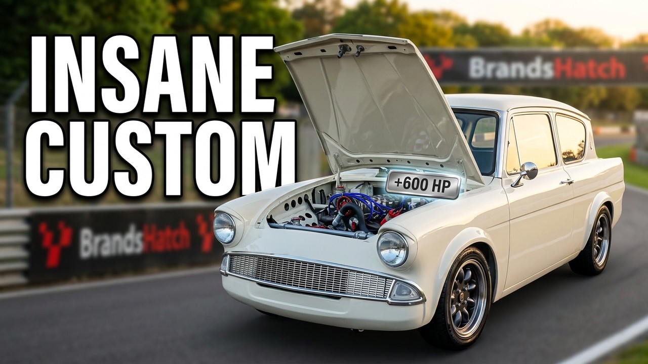 Ford Anglia Custom Collection Ford Power Live 2022 Brands Hatch