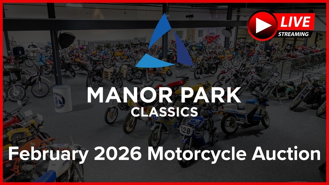 February Motorcycle Sale - 13th February 2026 Manor Park Classics