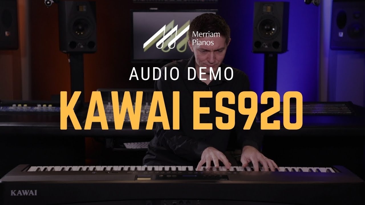🎹Kawai ES920 Digital Piano Audio Demo - Stereo Line Out vs Stereo Microphones🎹