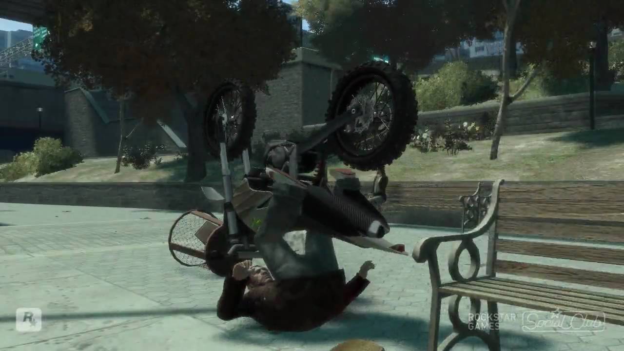 I can't drive! 13 - Funny crashes and other crazy stuff in GTA IV!