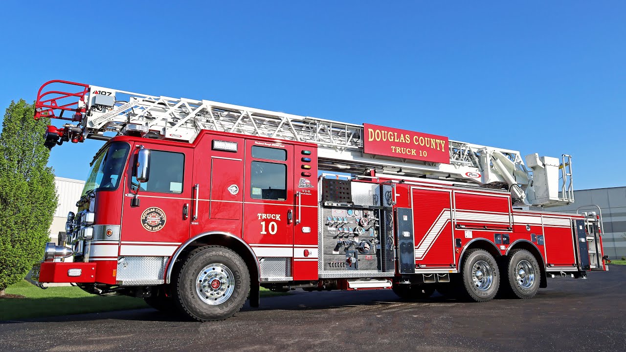 Enforcer™ Ascendant® 107’ Heavy-Duty Aerial Ladder - Tandem-Rear Axle – Douglas County, GA