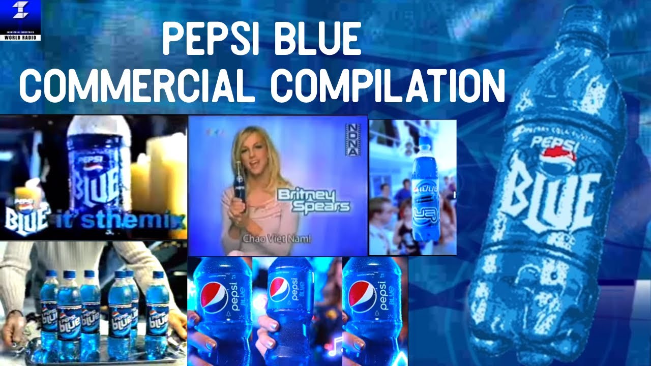 Pepsi Blue Commercial Compilation 2002-2022