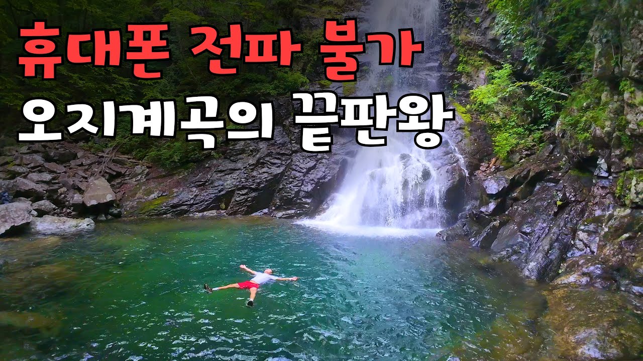 성수기에도 사람 없는 국내 최고의 오지계곡 | 계곡유니버스 (네이쳐맨)