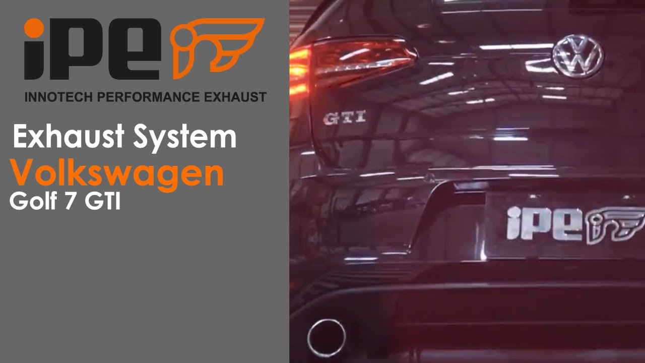iPE \\\ Exhaust System Volkswagen Golf 7 GTI