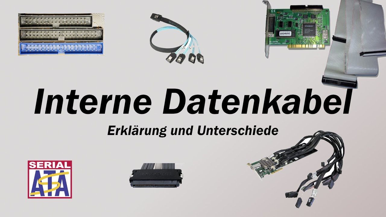 Interne Datenkabel - Erklärung und Unterschiede