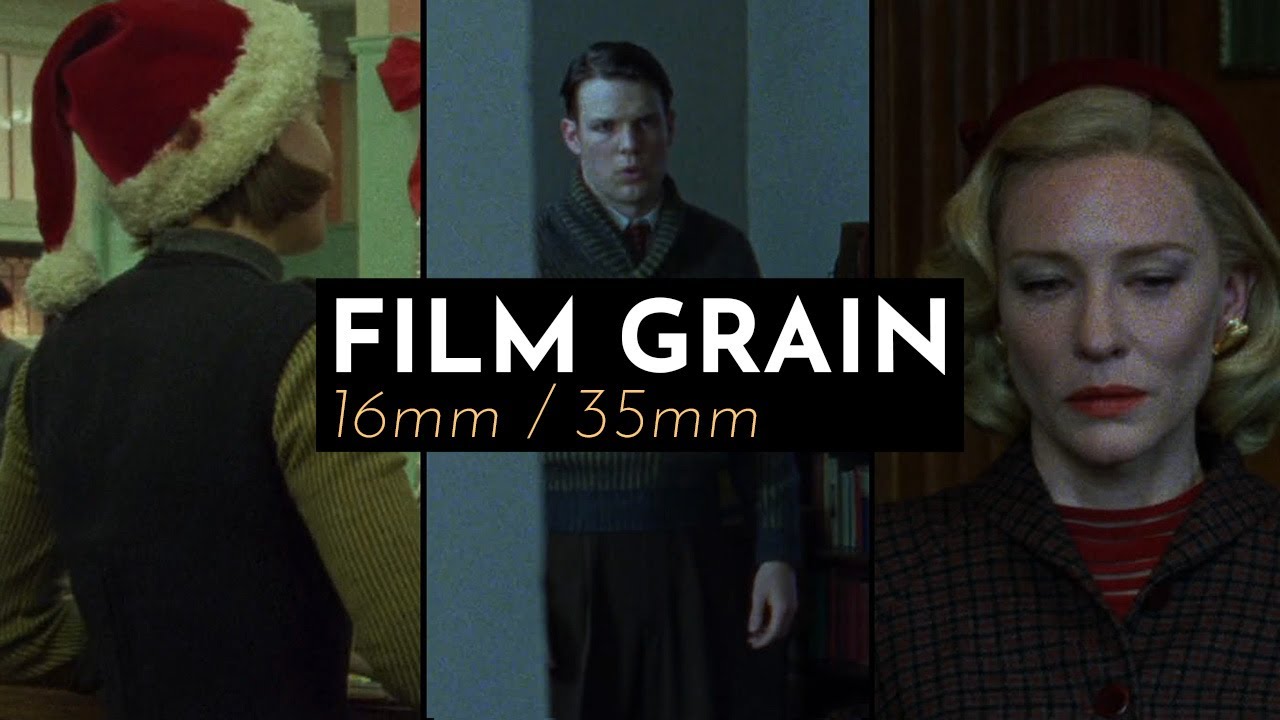 A study on film grain - 16mm / 35mm supercut