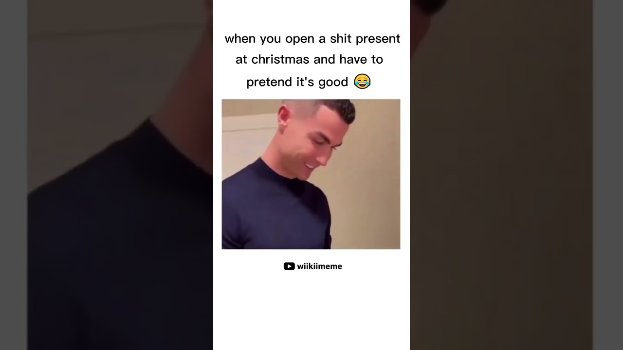 When You Open Your Christmas Gift and It's ....!! 😂  #short #meme