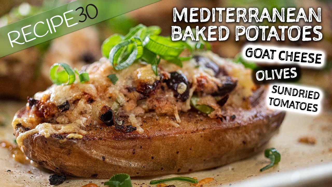 Mediterranean Baked Potatoes