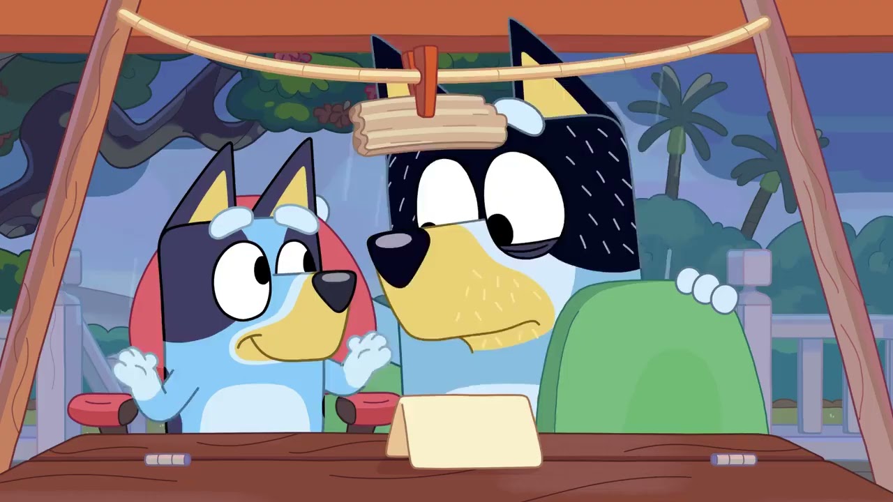 Bandit's No Swearing Guide🐾 #Bluey, #Bingo #shorts #kids