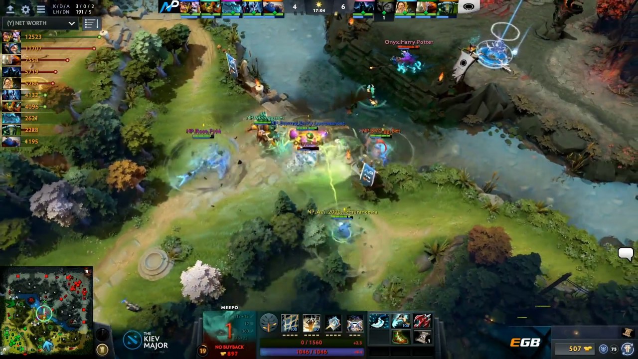 Onyx.Abed Meepo Rampage vs NP