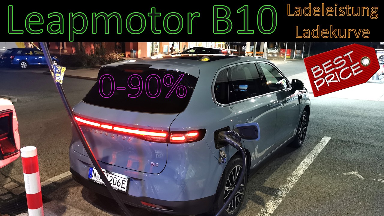Leapmotor B10 🚨  gro&szlig;er Akku an der Lades&auml;ule📊
