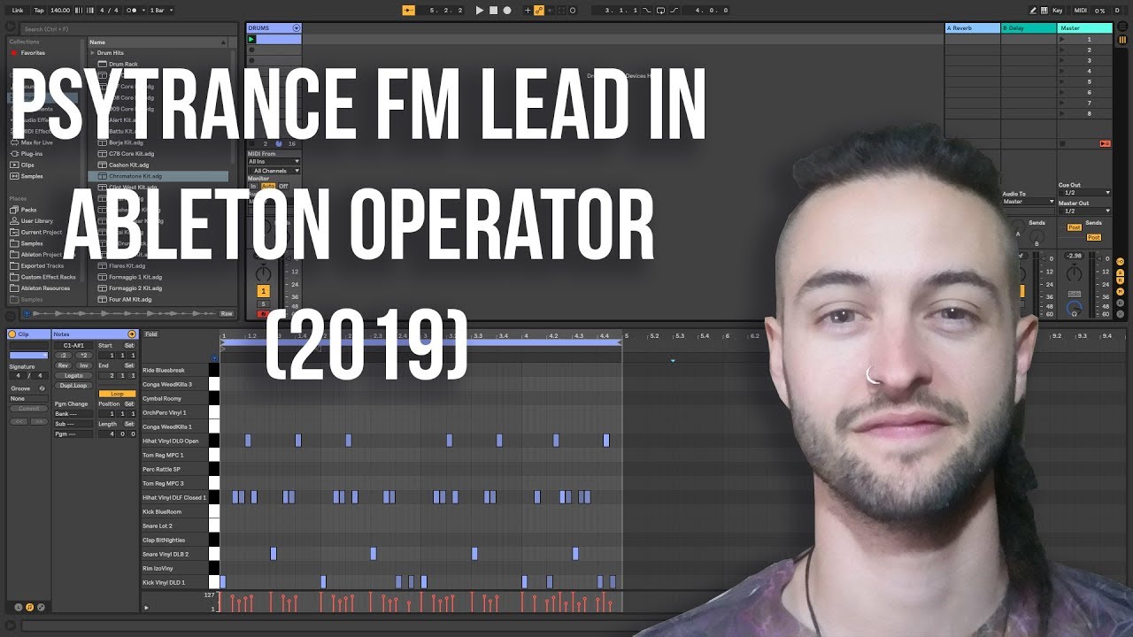 Psytrance FM Lead in Ableton Operator (2019)