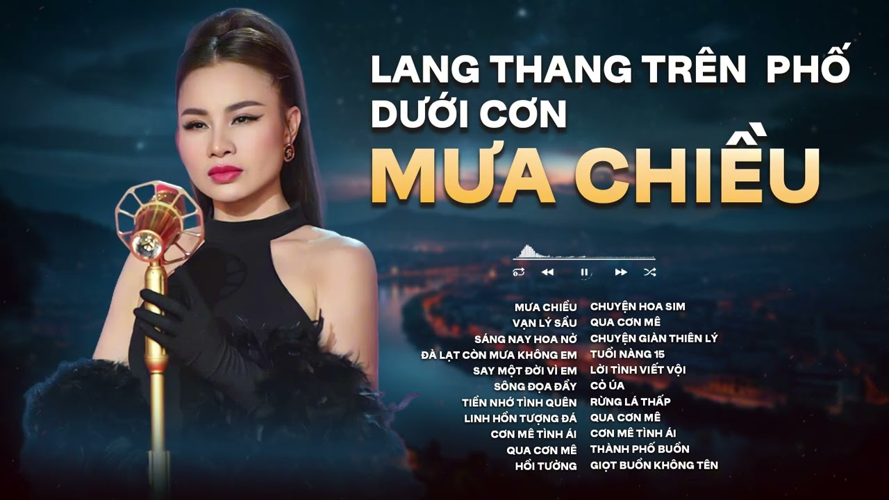 LANG THANG TRÊN PHỐ DƯỚI CƠN MƯA CHIỀU | BẢN NHẠC BLUES ROCK ĐANG CỰC HOT | MƯA CHIỀU