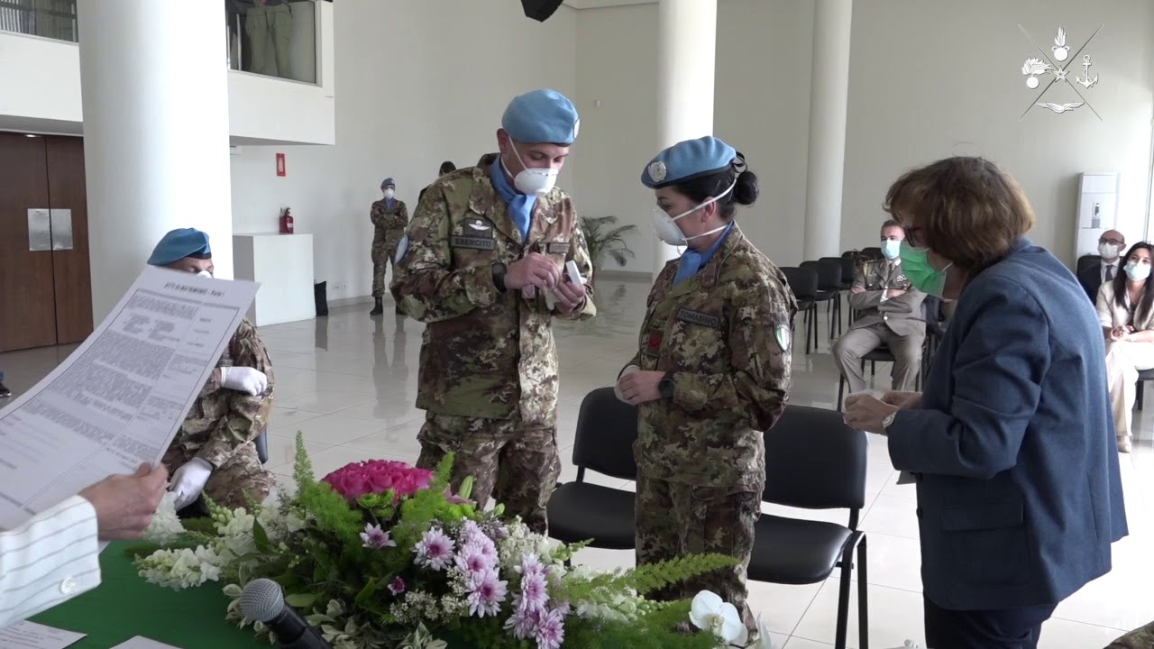 In Libano, il primo matrimonio in Teatro Operativo tra militari dell’@ESERCIT0ITALIAN0