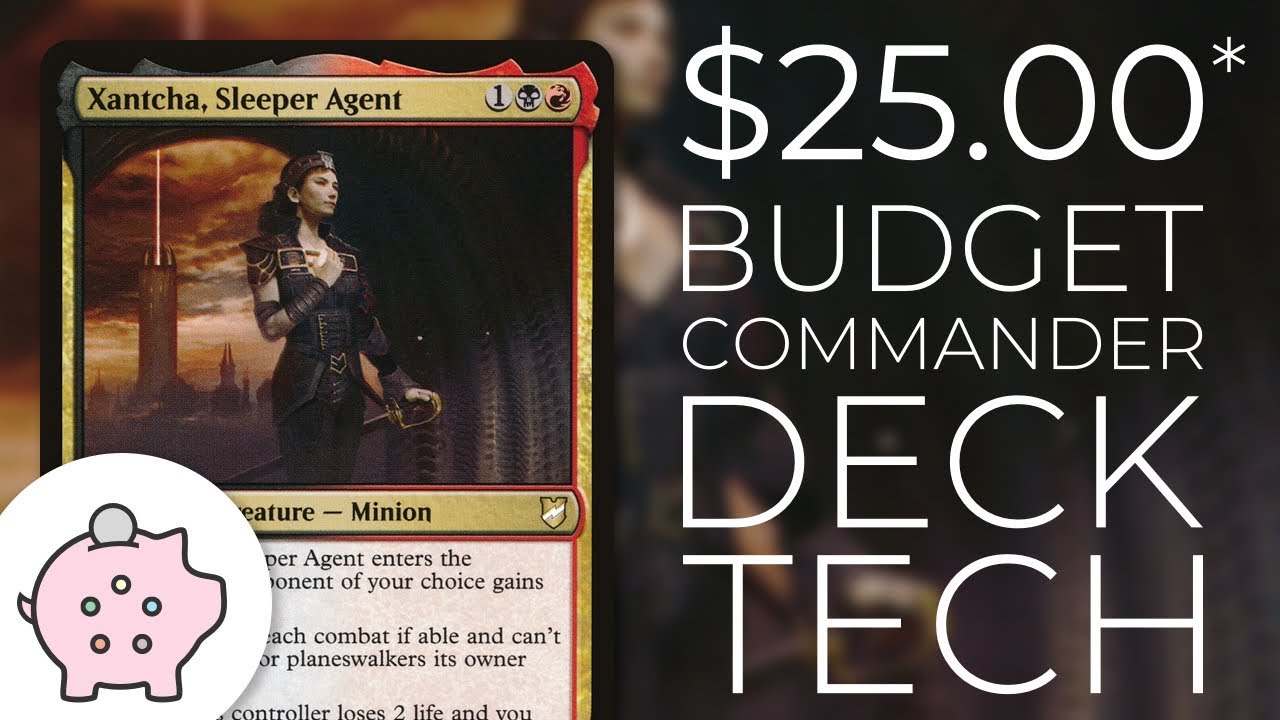Ксантча, Спящий агент | Бюджетный техник колоды EDH $25 | Контроль | Magic the Gathering | Командир