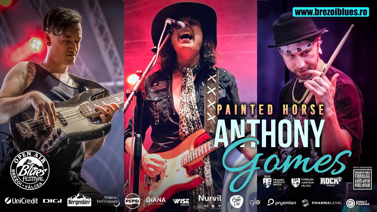 Anthony Gomes 'Painted Horse' - Live from Open Air Blues Festival