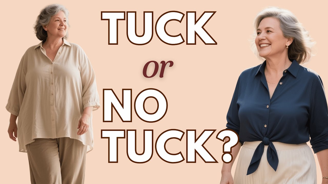 Plus Size Ladies: Do You Tuck: The Ugly Truth of Style Over 50