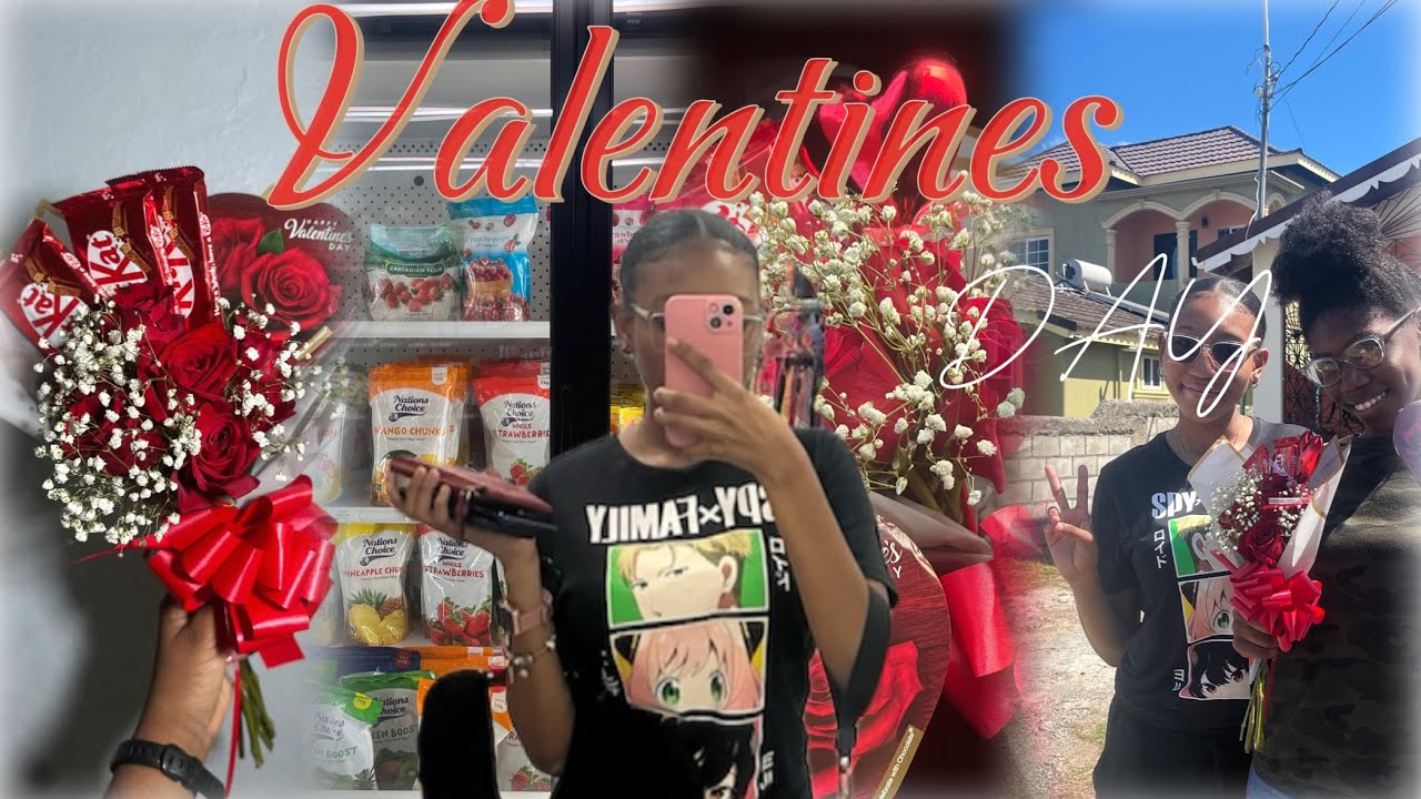 SPEND VALENTINES DAY WITH ME❤️🌹: Surprising My Friend, Shopping, Grocery Run, GRWM| Jamaican Teen