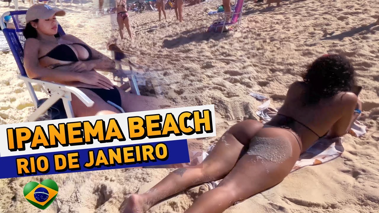 BEACH WALK Best Moments 6, Rio de Janeiro -  IPANEMA, LEBLON [ 4K 60 FPS ]
