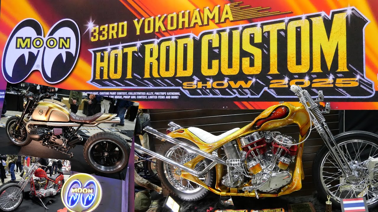 MOONEYES 33rd YOKOHAMA HOT ROD CUSTOM SHOW 2025 Motorcycleまとめ #hcs2025
