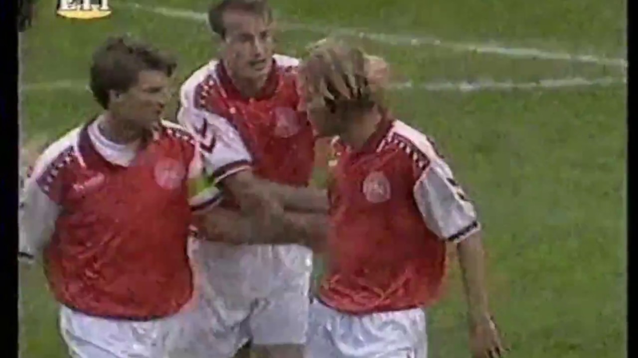 1996   DENMARK-SCOTLAND  2-0   LAUDRUP  BROTHERS