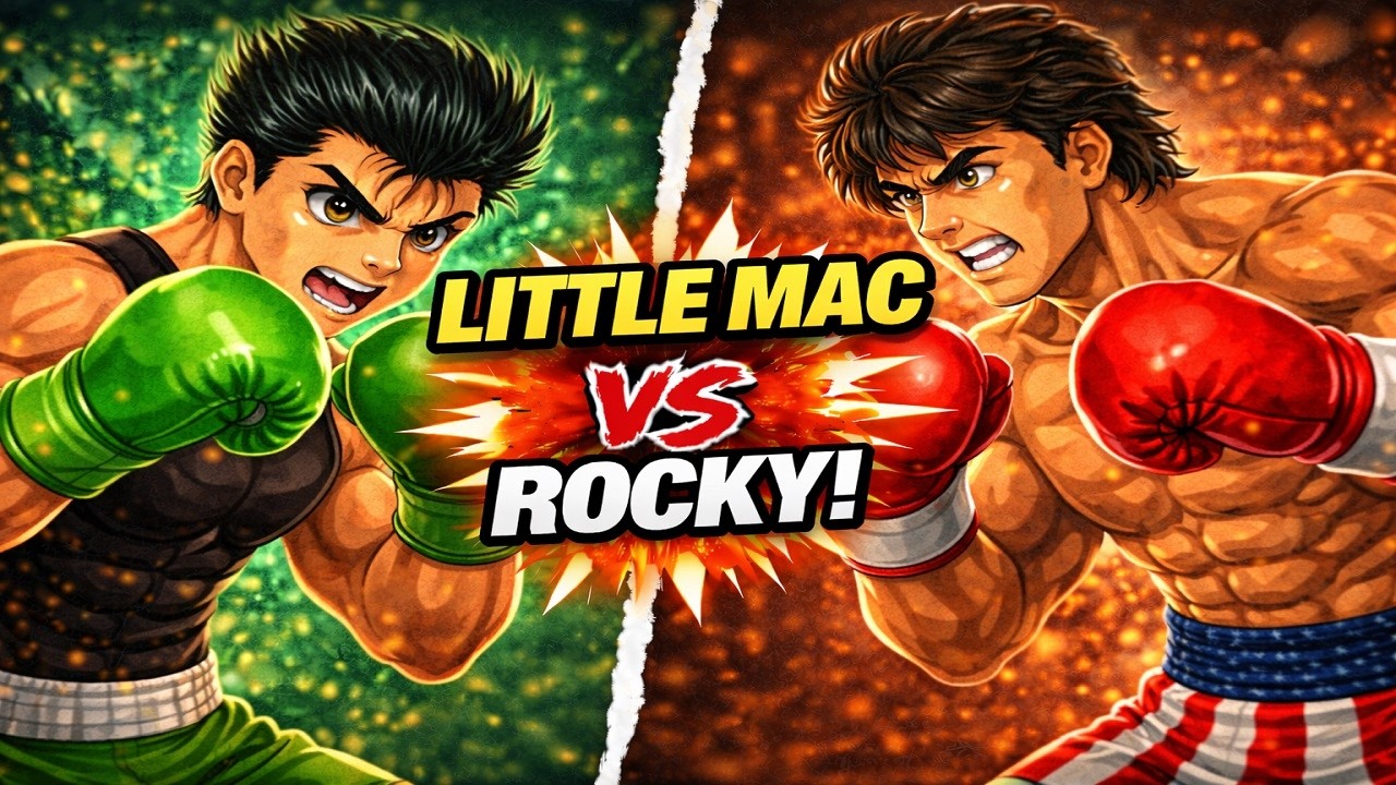 MUGEN - Little Mac Vs Rocky Balboa (Dream Match & an Epic Fight!!!)