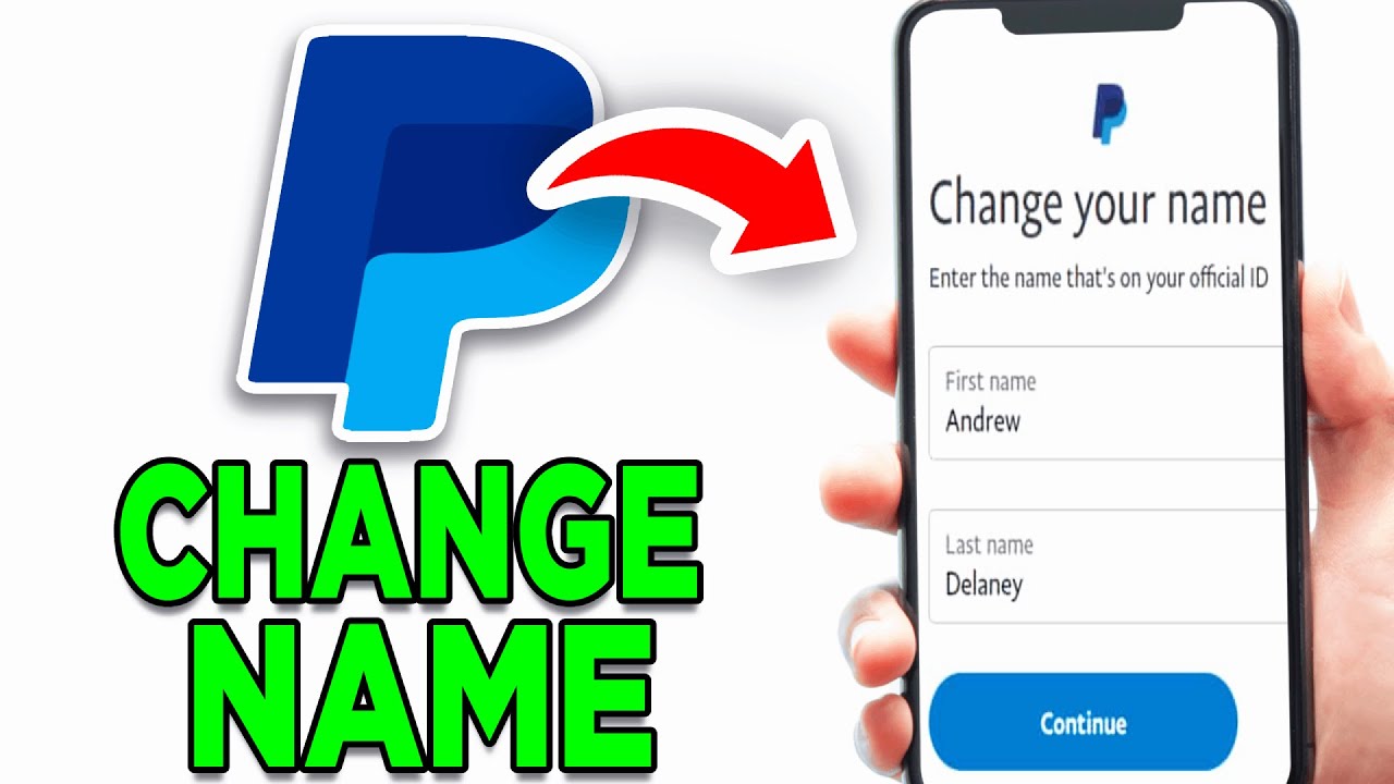 How To Change Paypal Name! (Full Guide) - Change Paypal Username