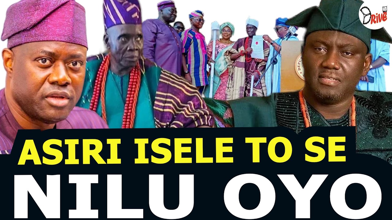 ASIRI ISELE TO SE NILU OYO TI SEYI MAKINDE FII AWON 13 JE OBA LE ALAAFIN OYO NILU OYO