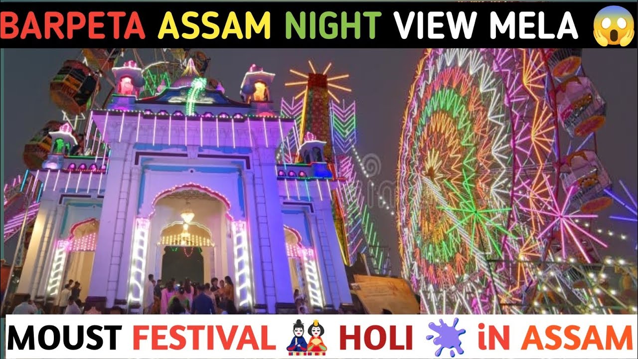 🎡 Barpeta Night Market  Mela | Double Mazaa Raat Mein!😍
