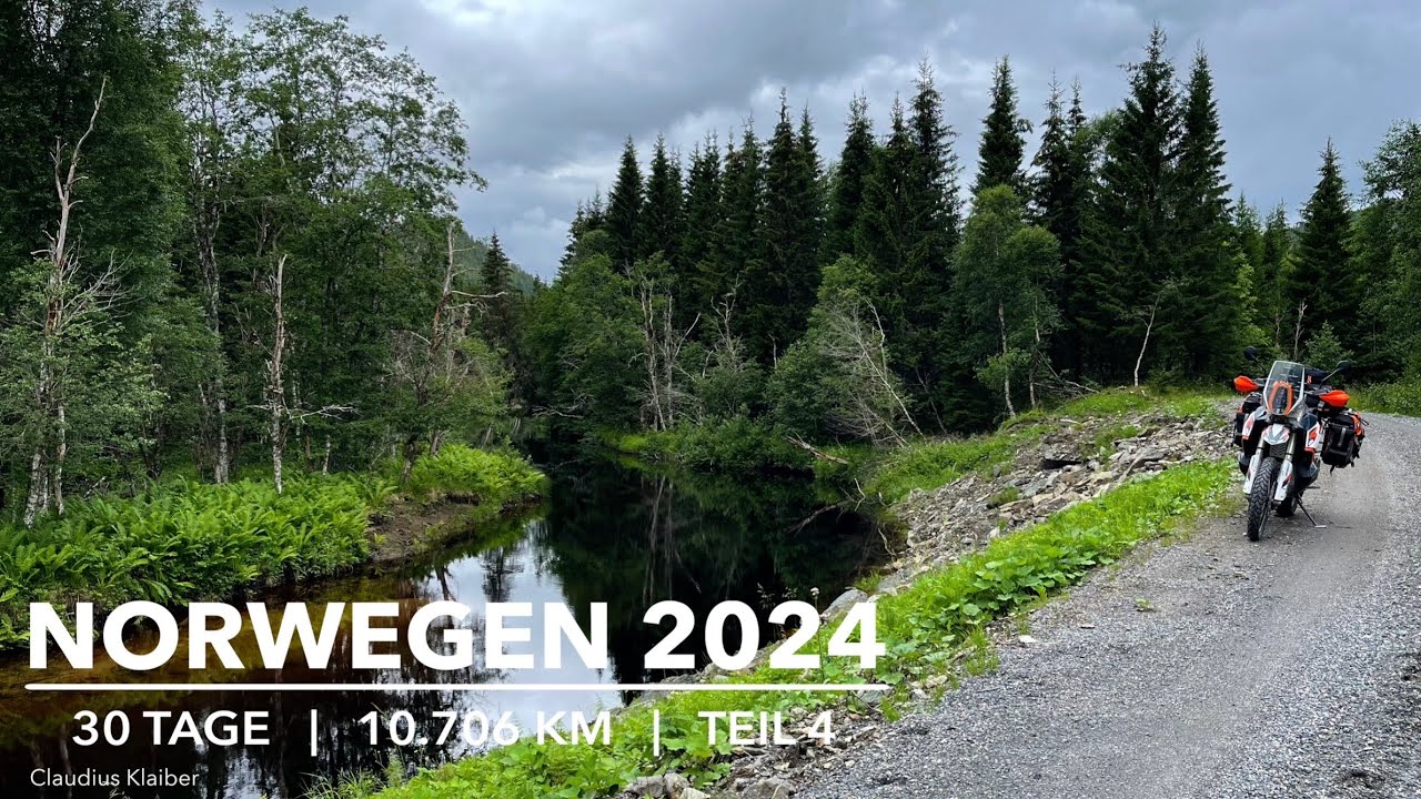 Norwegen 2024 | Teil 4 | Sunndalsøra nach Mo I Rana | Motorrad-Abenteuer