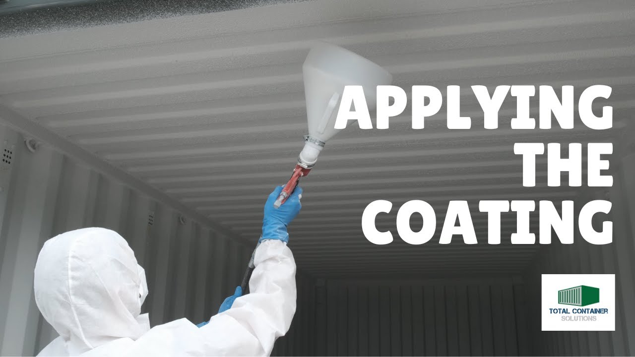 Total Container Solutions - Grafo-Therm - Applying the Coating