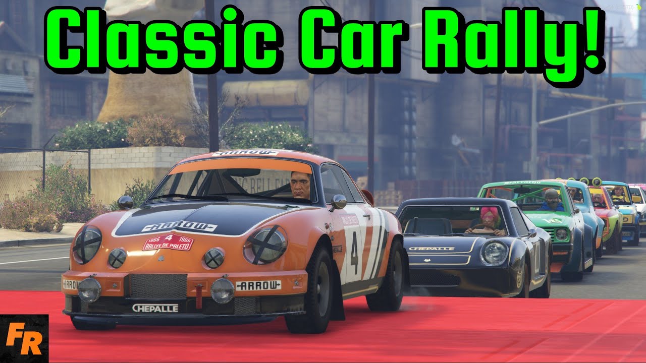 Classic Car Rally! - Modded Gta 5
