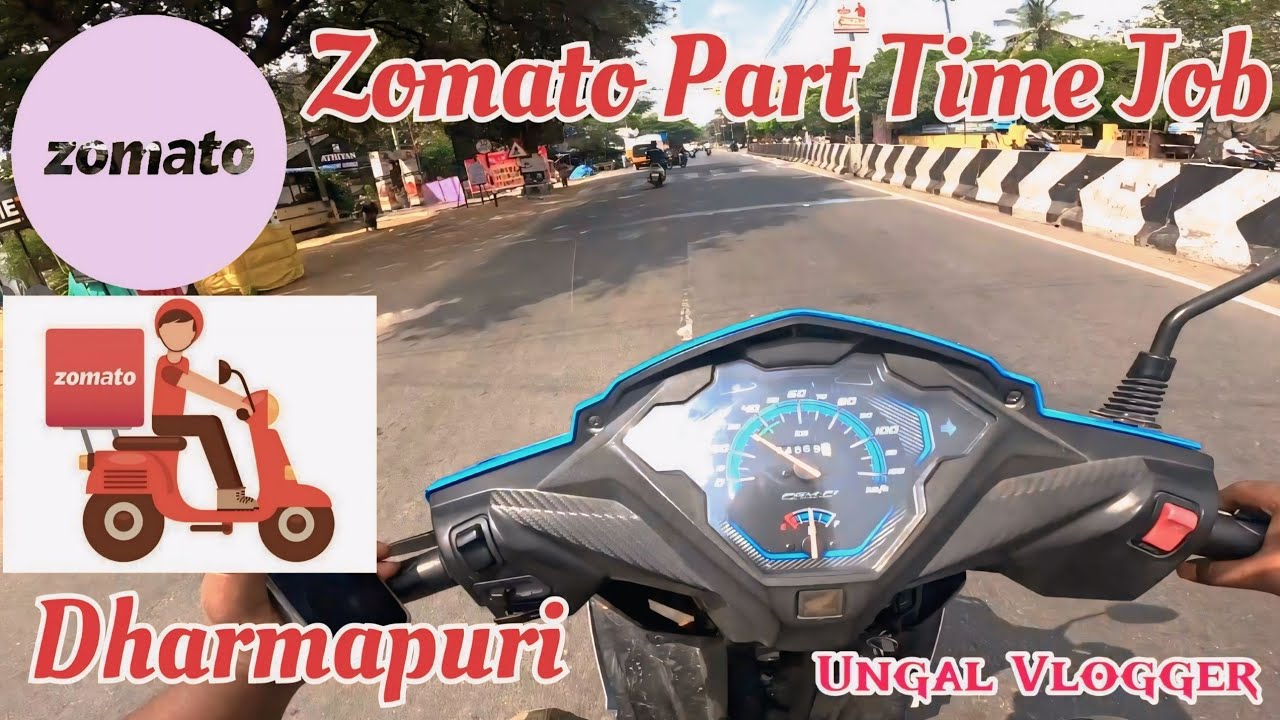 | Zomato ♥️Part Time Job 🤫| In Dharmapuri ❤️|@ungal_vlogger_1305 UVF
