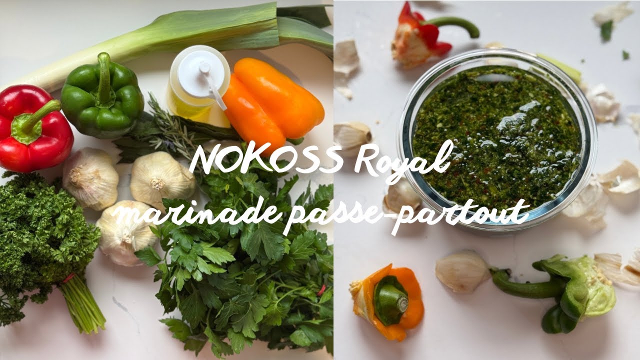 NOKOSS Royal | Marinade passe-partout idéale pour vos assaisonnements et grillades