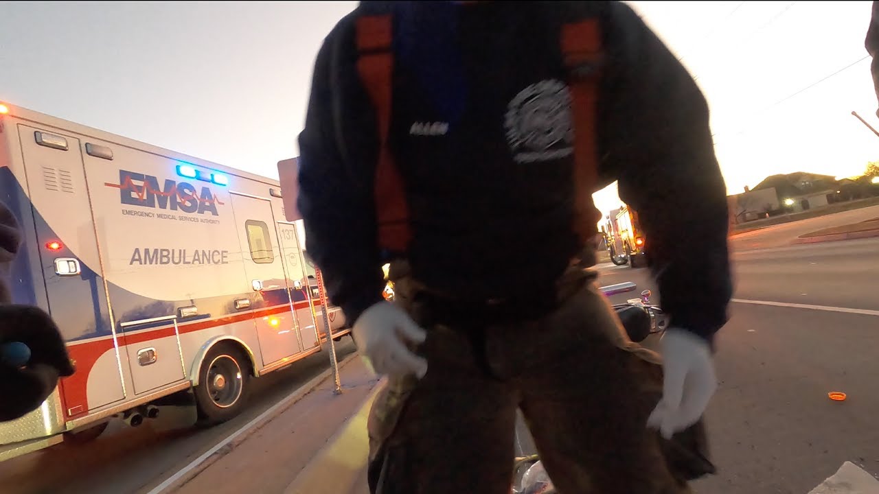 I had a motorcycle accident...