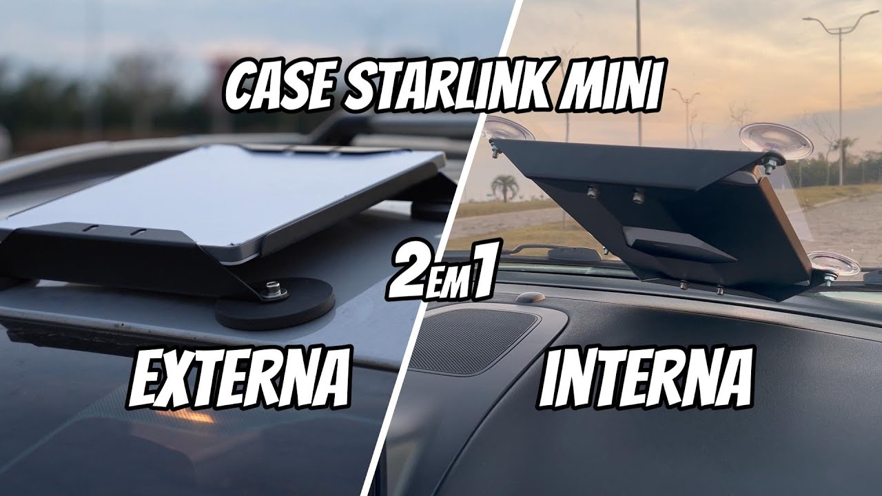 PRF Multando Motoristas com Starlink! Essa Case Suporte Veícular 2 em 1 Pode Salvar sua Viagem!