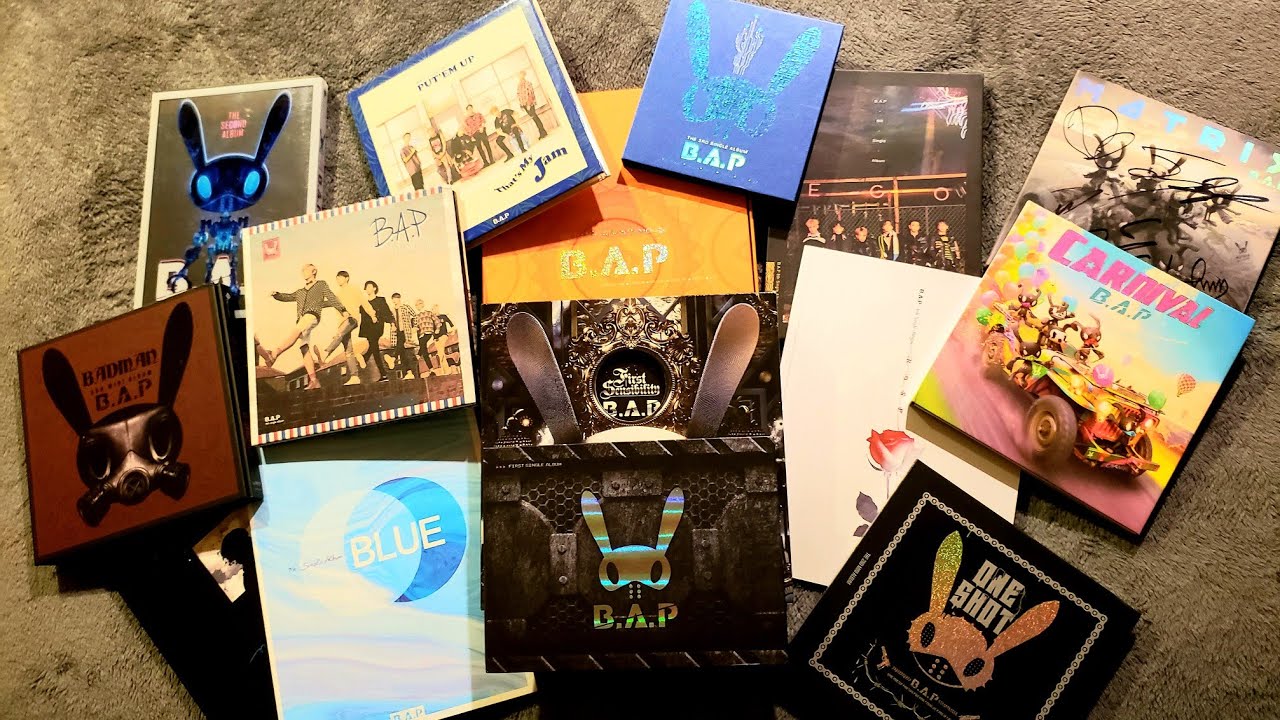 MY BAP KPOP ALBUM COLLECTION