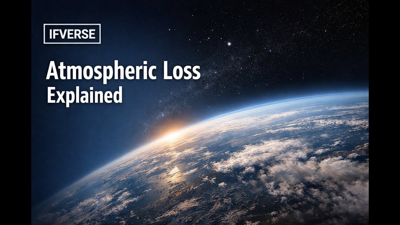 Earth Loses 5% Air—What Breaks First?