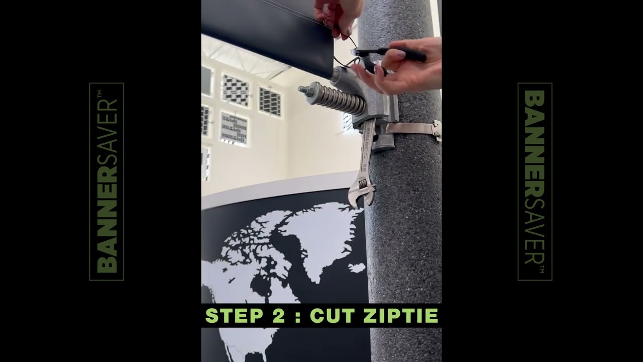 BannerSaver™ Light Pole Banner Change-Out Instructions