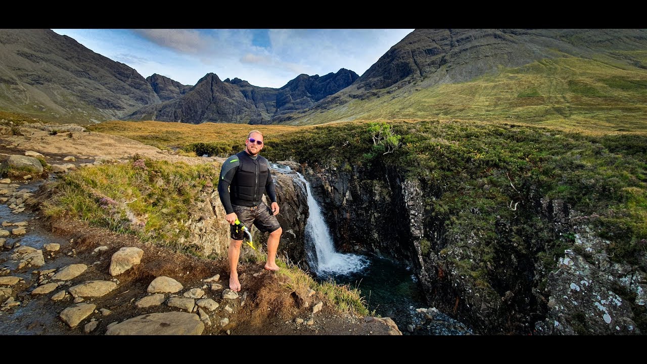 Fairy Pools metal detecting Scotland