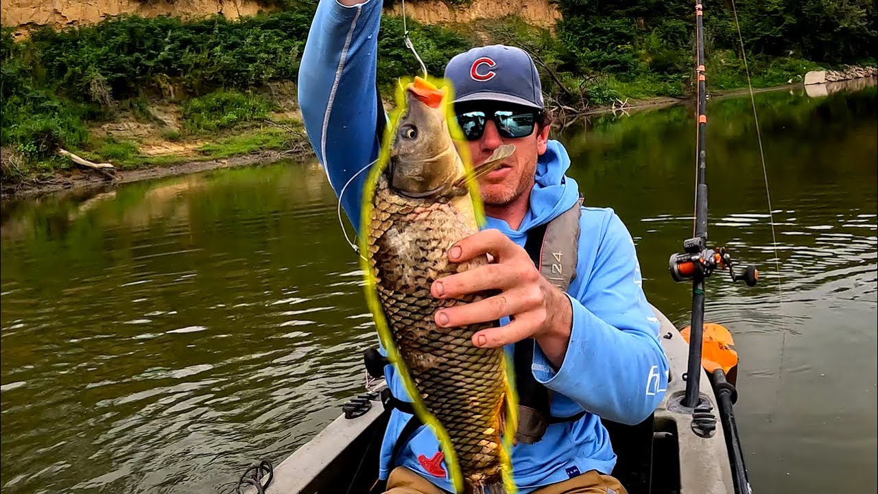 I Can't Believe THIS BAIT GOT HIT!! (Drought Fishing)